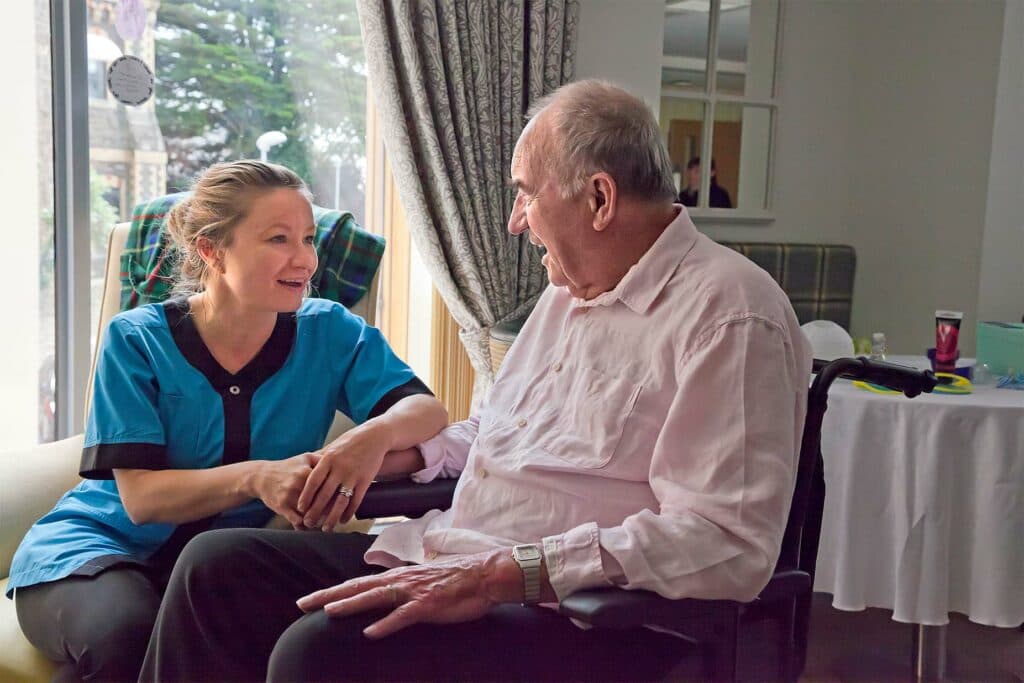 Resident and Staff