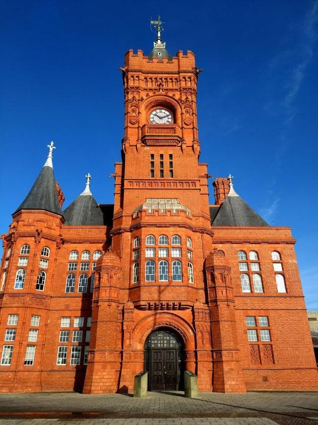 building in cardiff