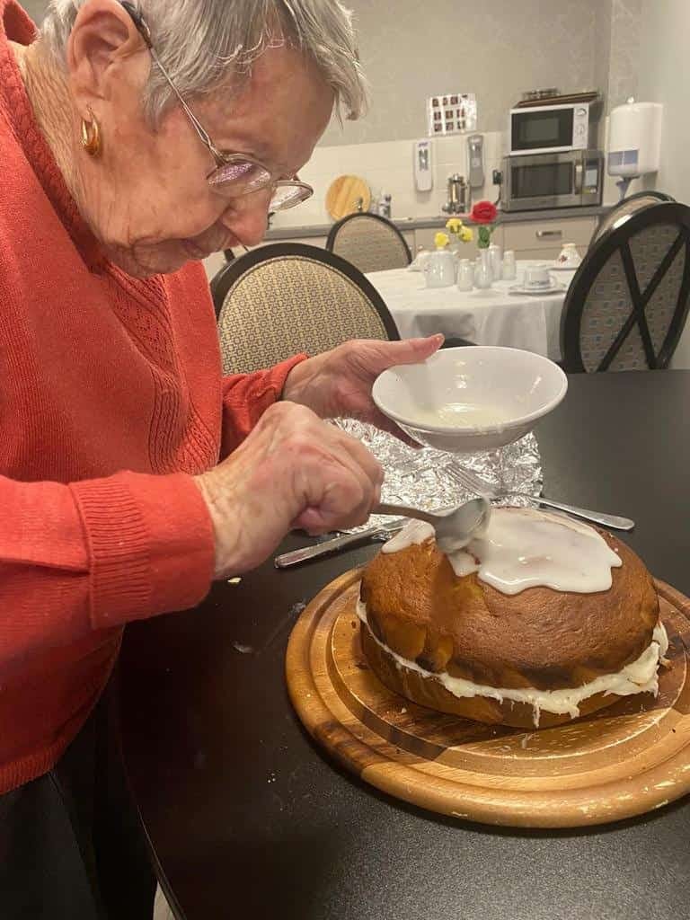 Residents Doing Baking and Decorating